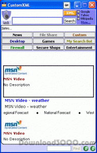 CustomXML screenshot